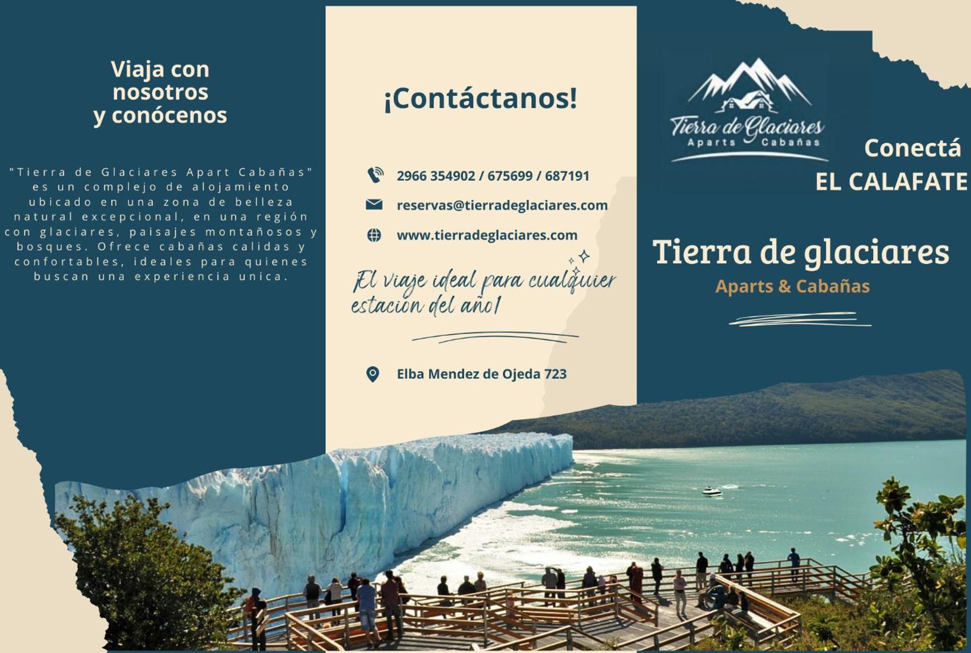 Hotel Cabanas Aparts Tierra De Glaciares エル・カラファテ エクステリア 写真